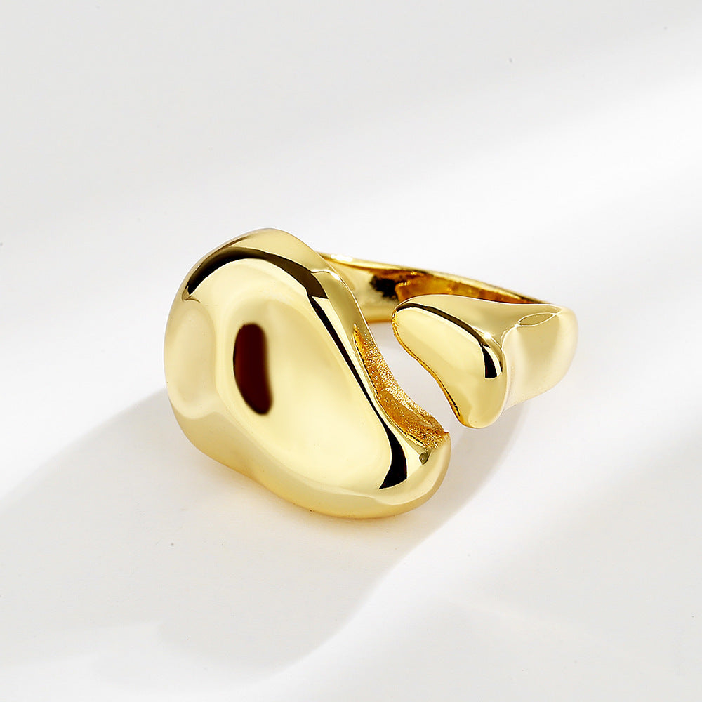 Women's Style Jewelry Niche Design Minimalist Irregular Rings