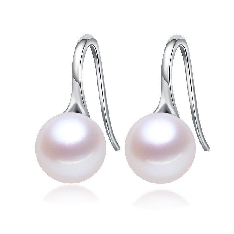 Women's Natural Freshwater High Heels Pearl Light Luxury Earrings