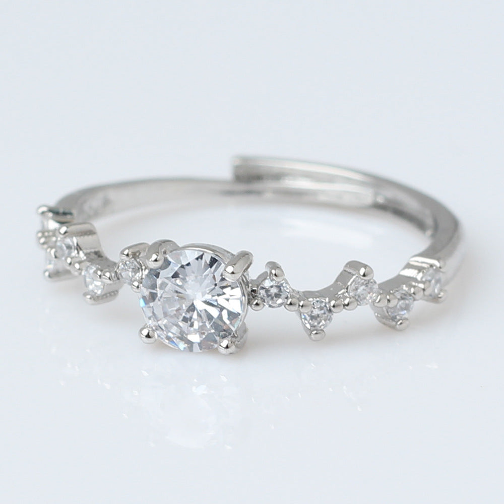 Fresh Sweet Korean Style High Sense Rings