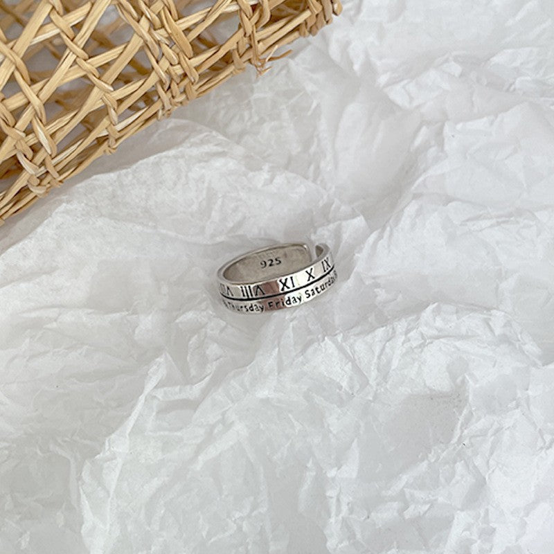 Women's Opening Adjustable Index Finger Retro High Rings