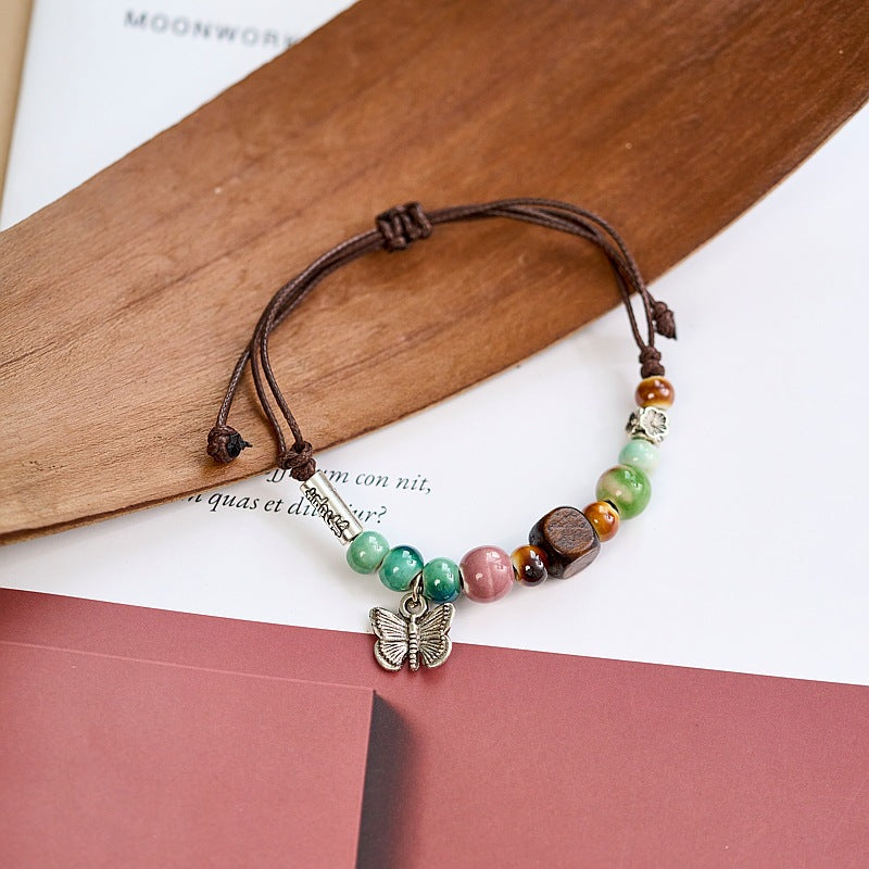 Ancient Bead String Jewelry Chinese Fresh Bracelets