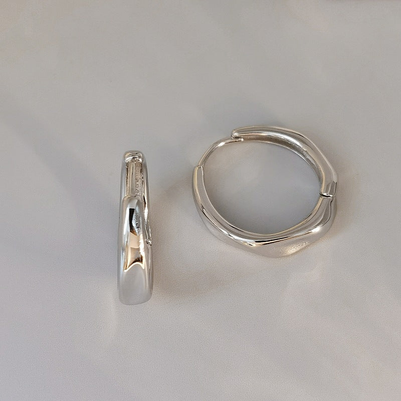 Body Sier Ear Clip Special Interest Earrings