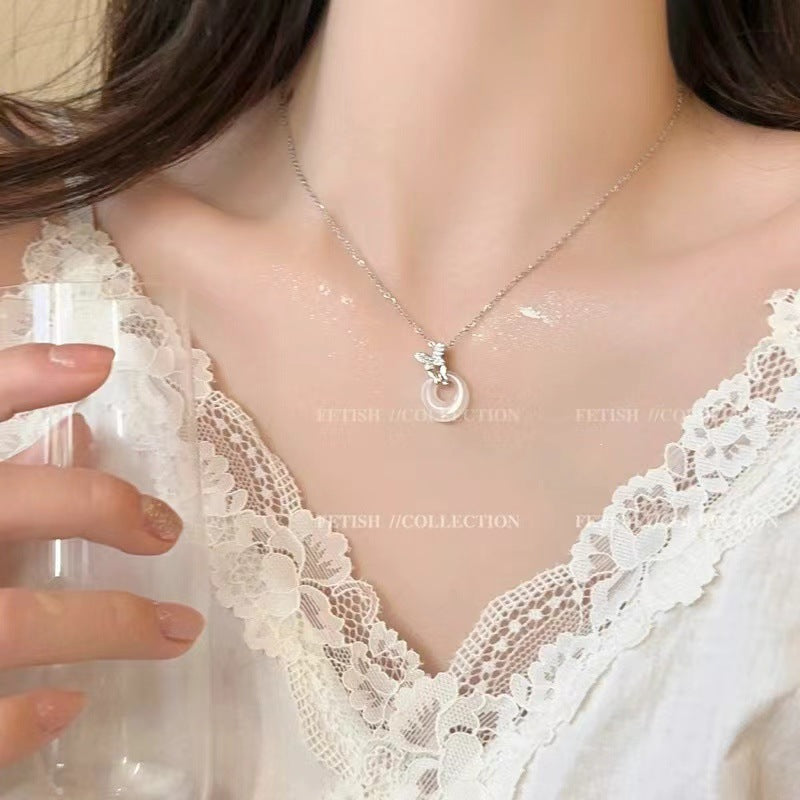 Women's Style Butterfly National Fashion Simple Retro Beaded Necklaces
