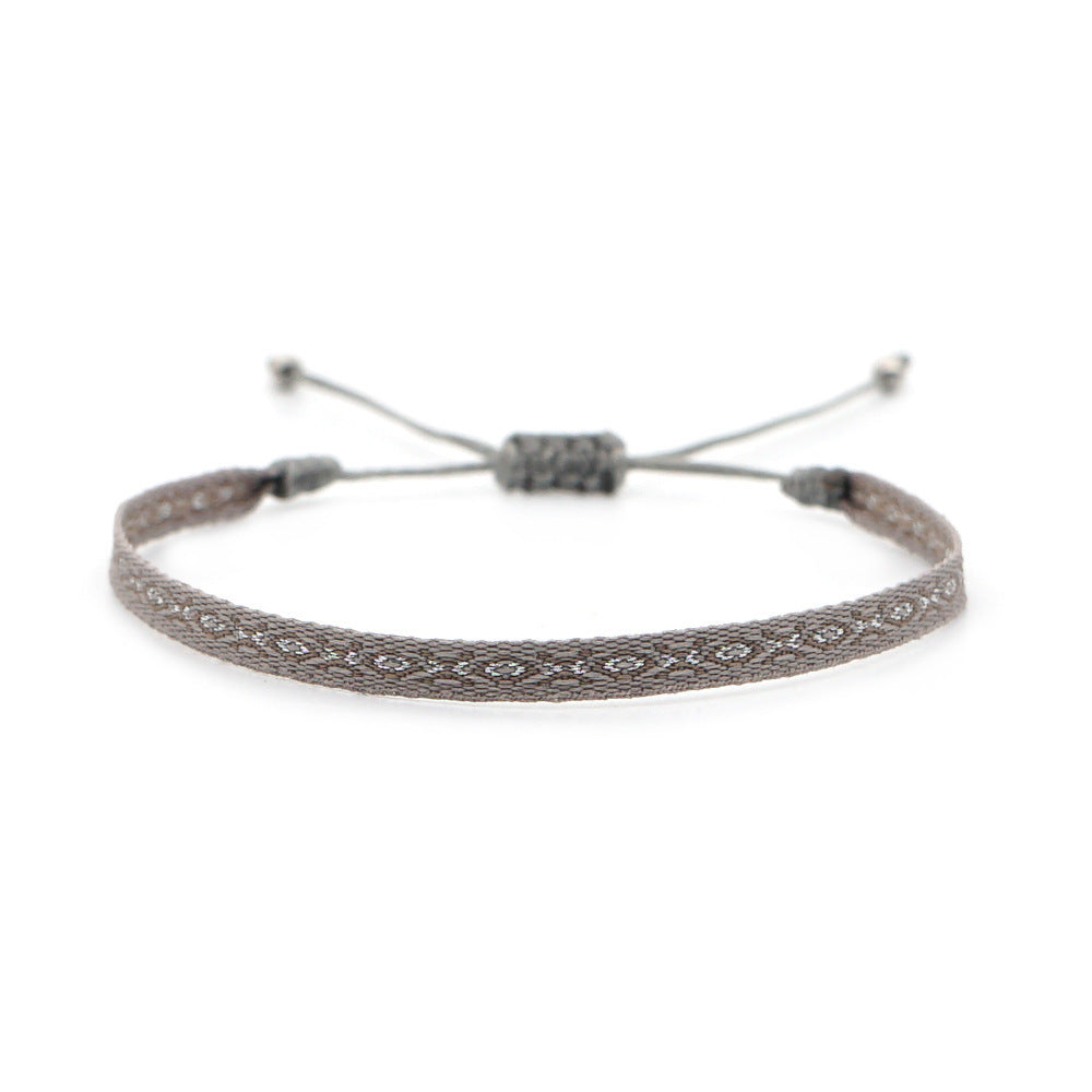 Women's South American Columbia Ethnic Style Webbing Bracelets
