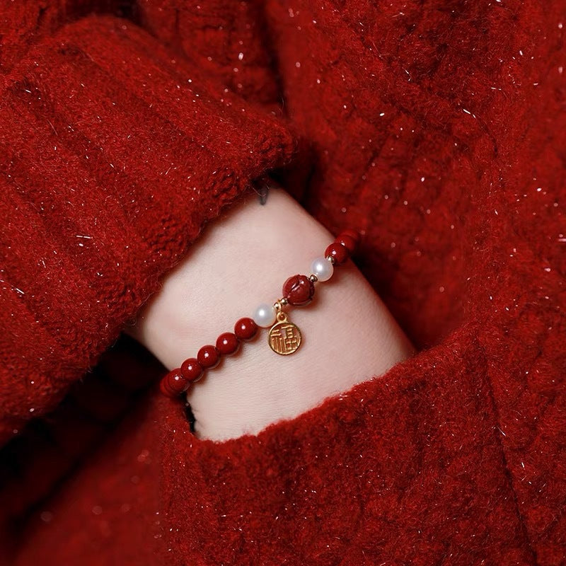 Pearl Female Ashore Lotus Life Girlfriend Bracelets