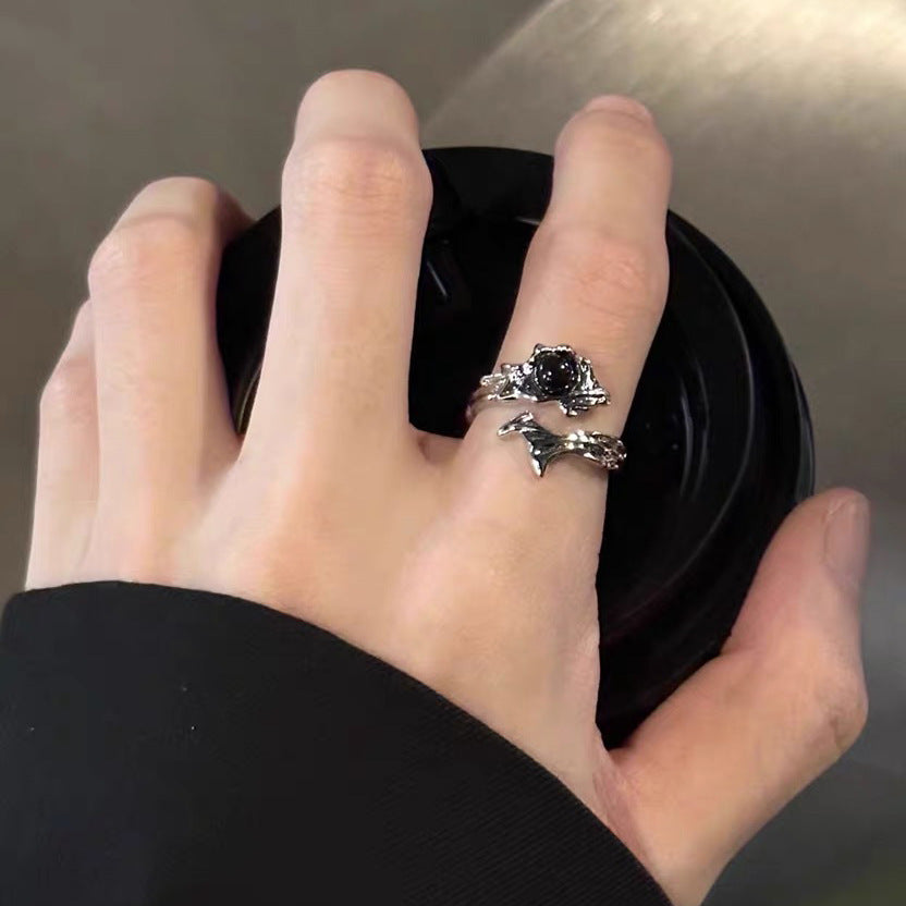 Women's & Men's Dark Style Thorn Design High Sense Rings