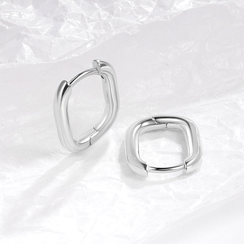 Women's Gold U-shaped Trendy Simple Style Geometric Earrings