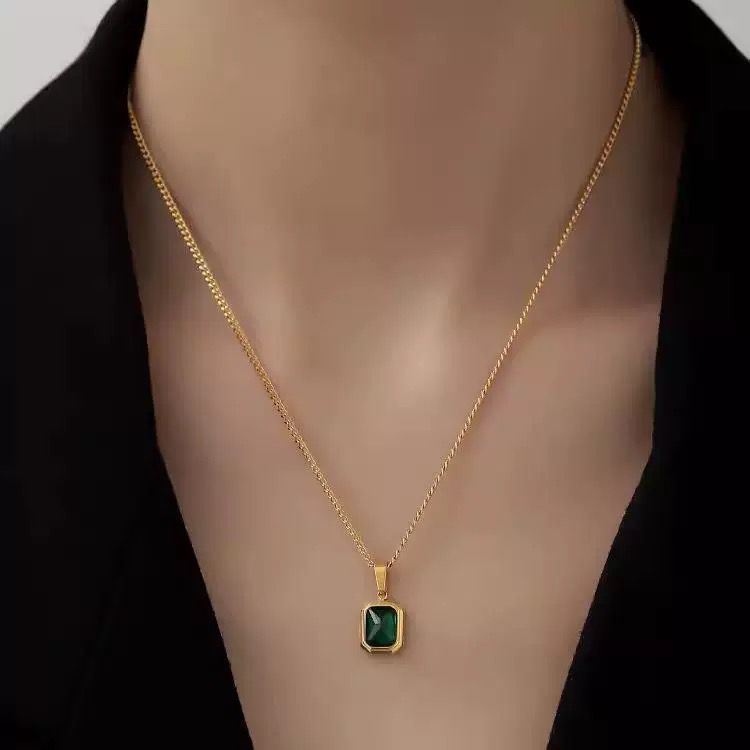 Women's Sweater Chain High-grade Long Pearl Titanium Necklaces