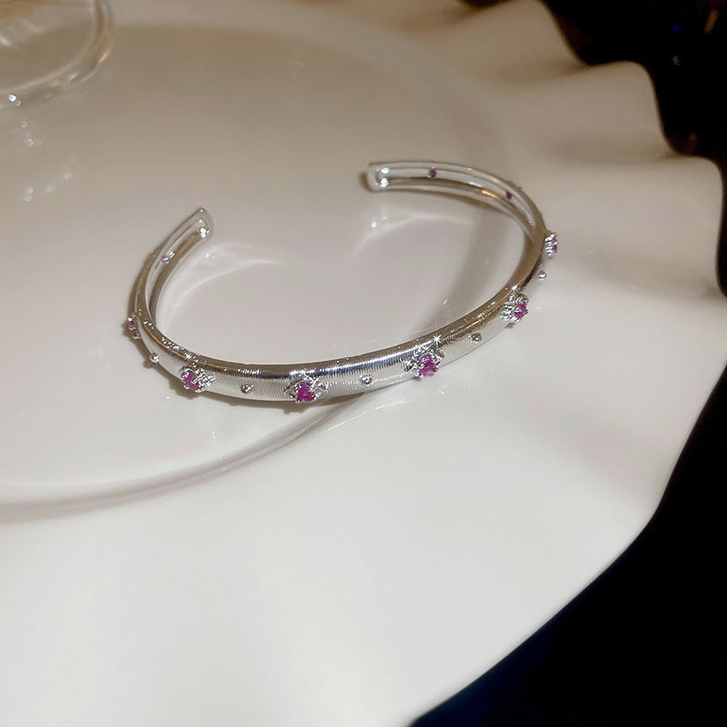 Women's Crystals Buckle Brace Lace Exquisite Fashion Bracelets