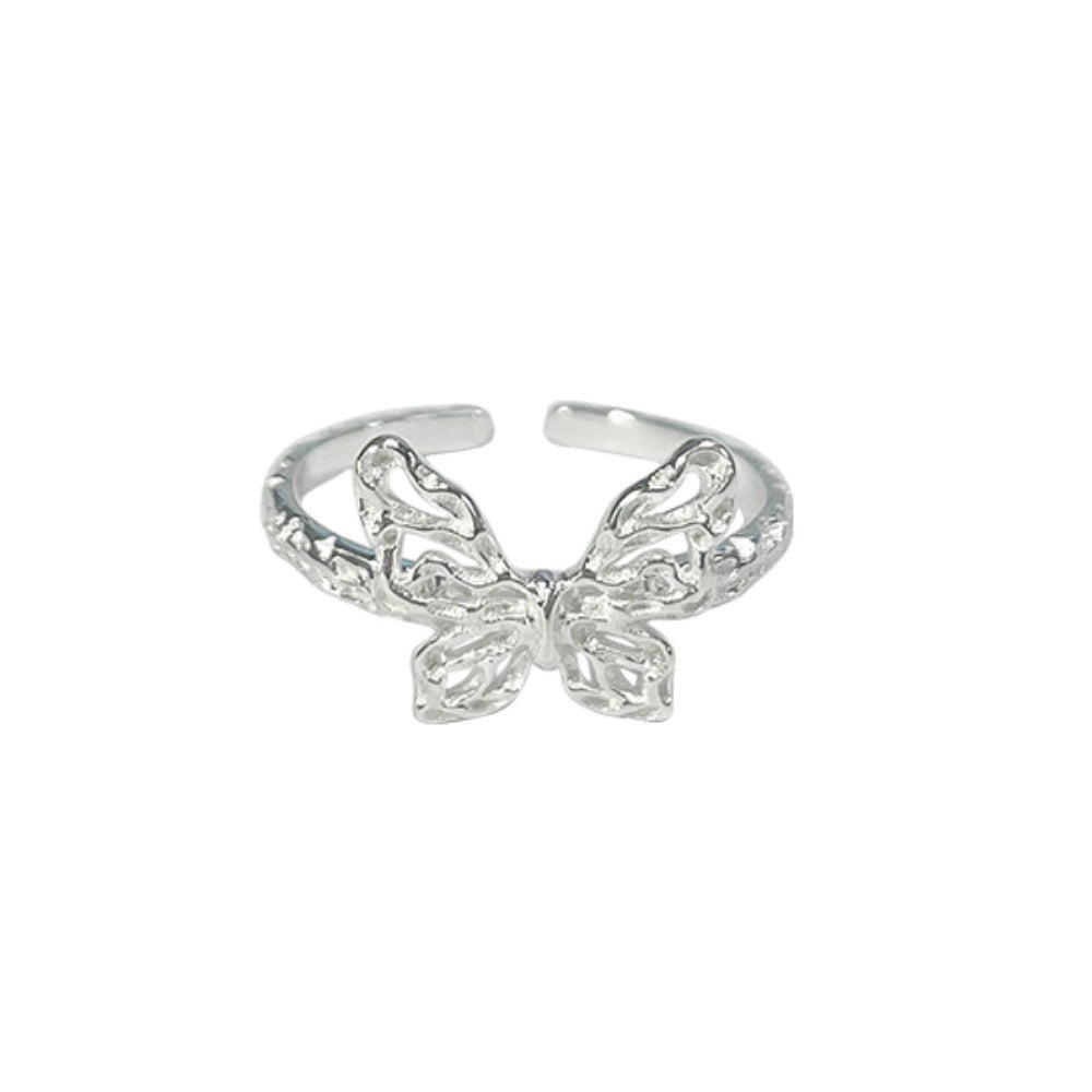 Sier Female Niche High-grade Light Luxury Rings