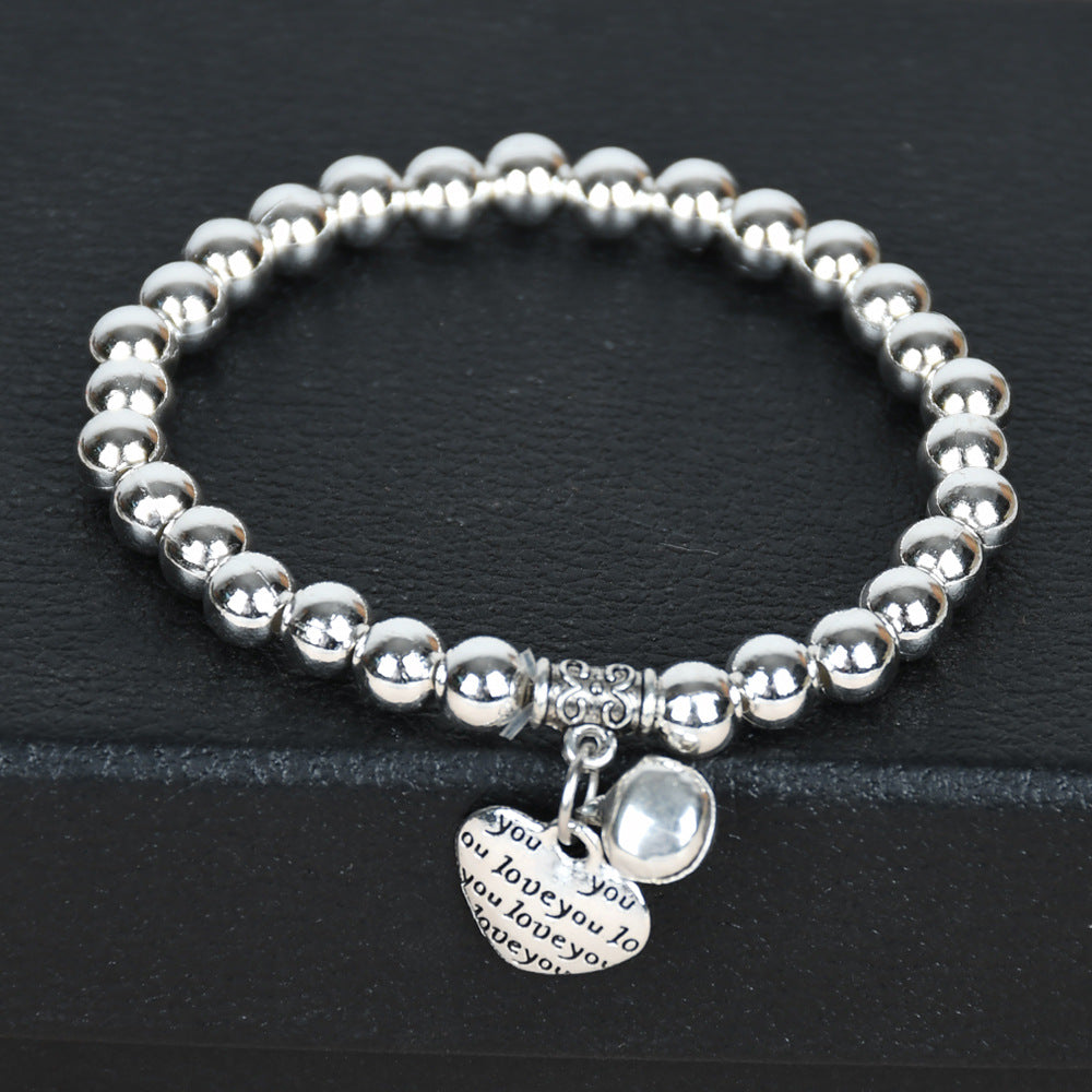 Chinese Style Large Sier Female Lotus Seedpod Bracelets