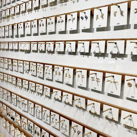 High-grade Female Niche Vintage Pearl Flower Elegant Earrings