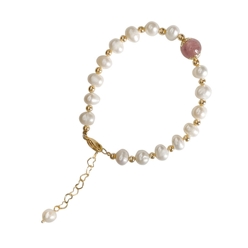 Natural Pearl Retro Minority Moonstone Graceful Bracelets