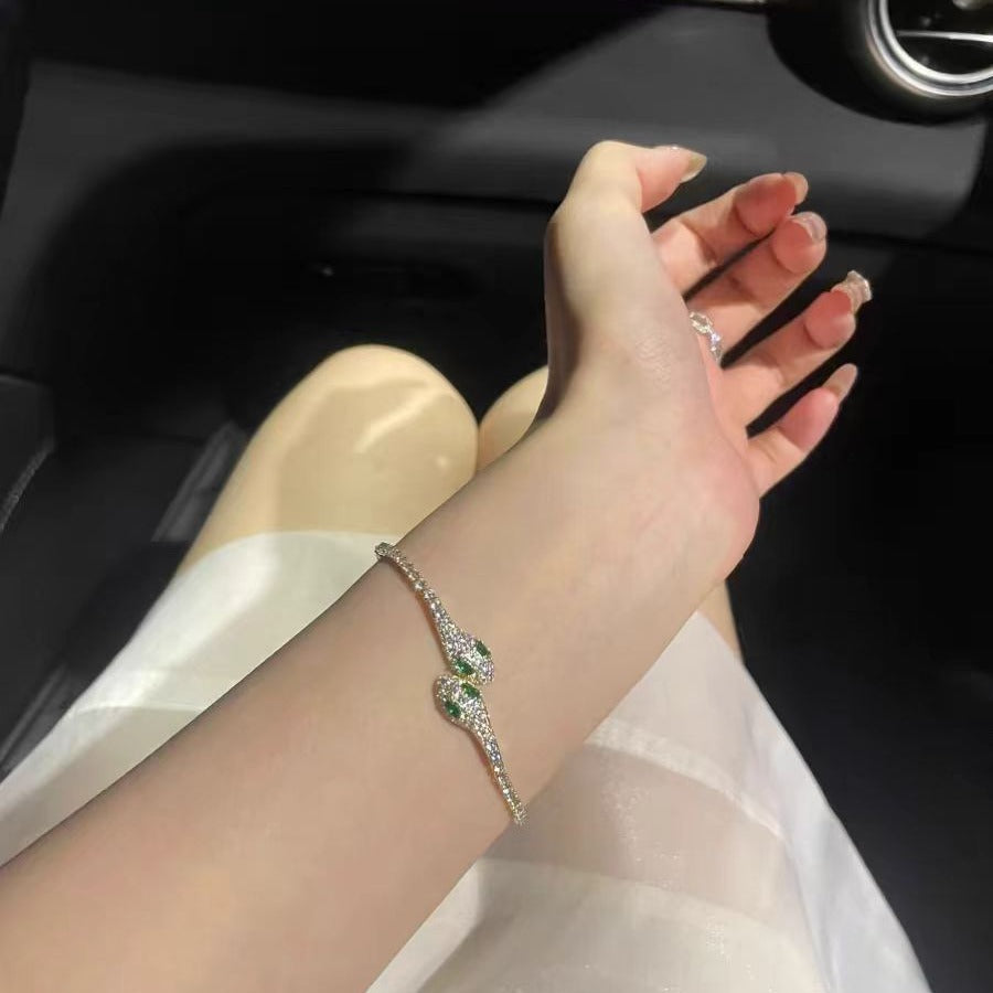 Snake Female Affordable Luxury Fashion Style Bracelets