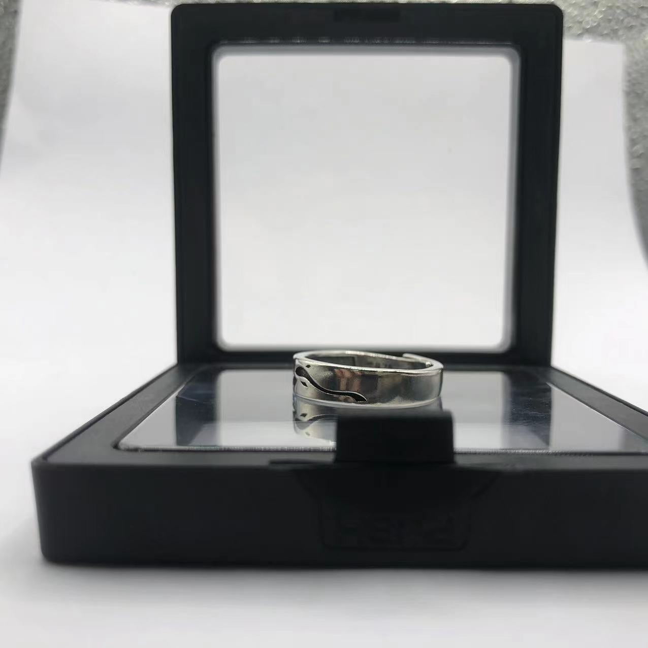 Foam Sier Couple Personality Ancient Style Rings