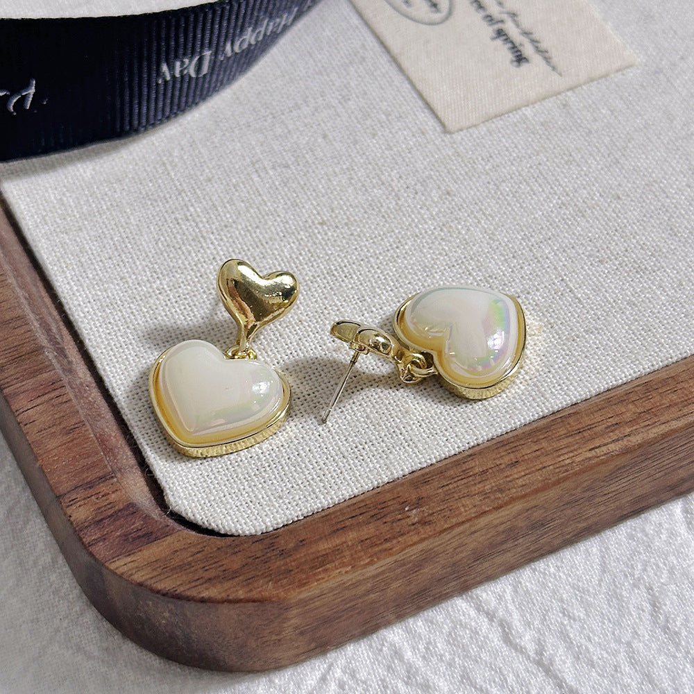 Women's Pearl Fashion High-grade Summer Ear Light Earrings