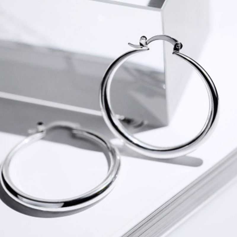 Exaggerated Personalized Big Circle Popular Fashion Earrings