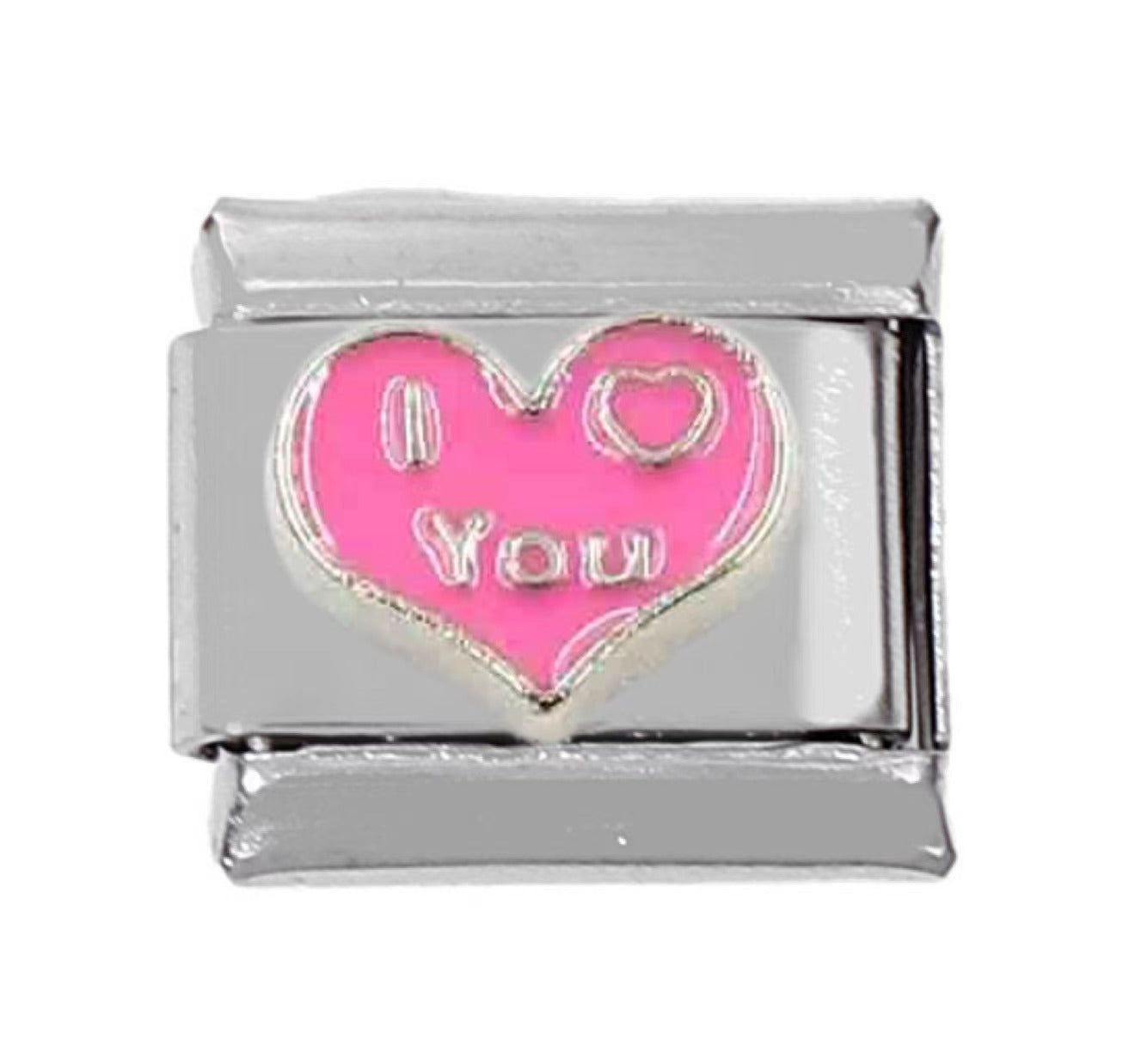 Stainless Steel Charm Bow Love Module Bracelets