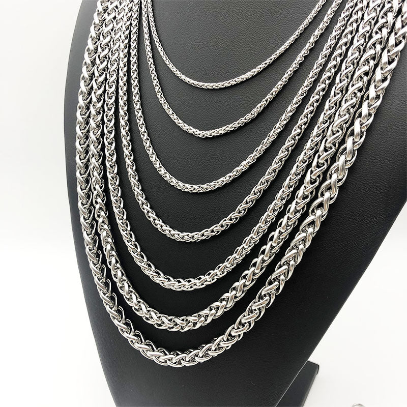 Steel Keel Chain Titanium Basket Accessories Necklaces