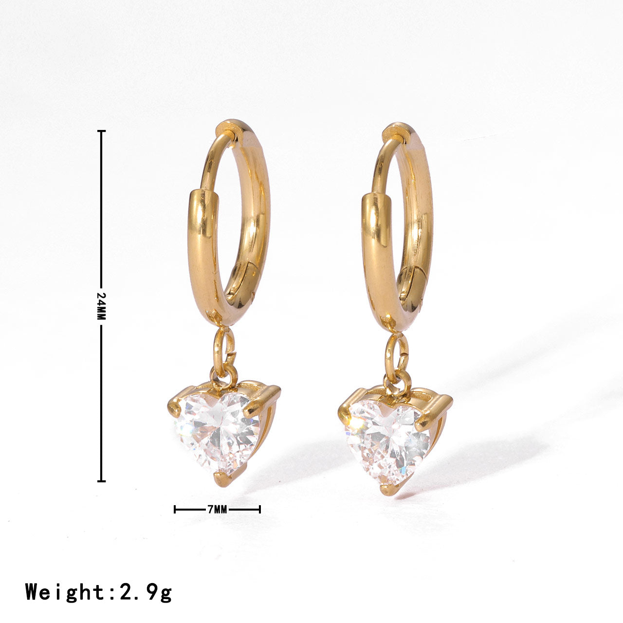 Women's Retro High-grade Stainless Steel For Elegant Earrings