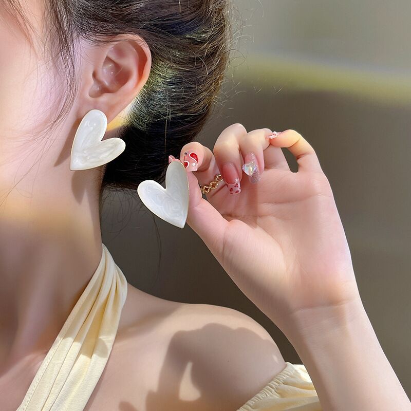 Needle Vintage Dark Green Series Korean Style Earrings