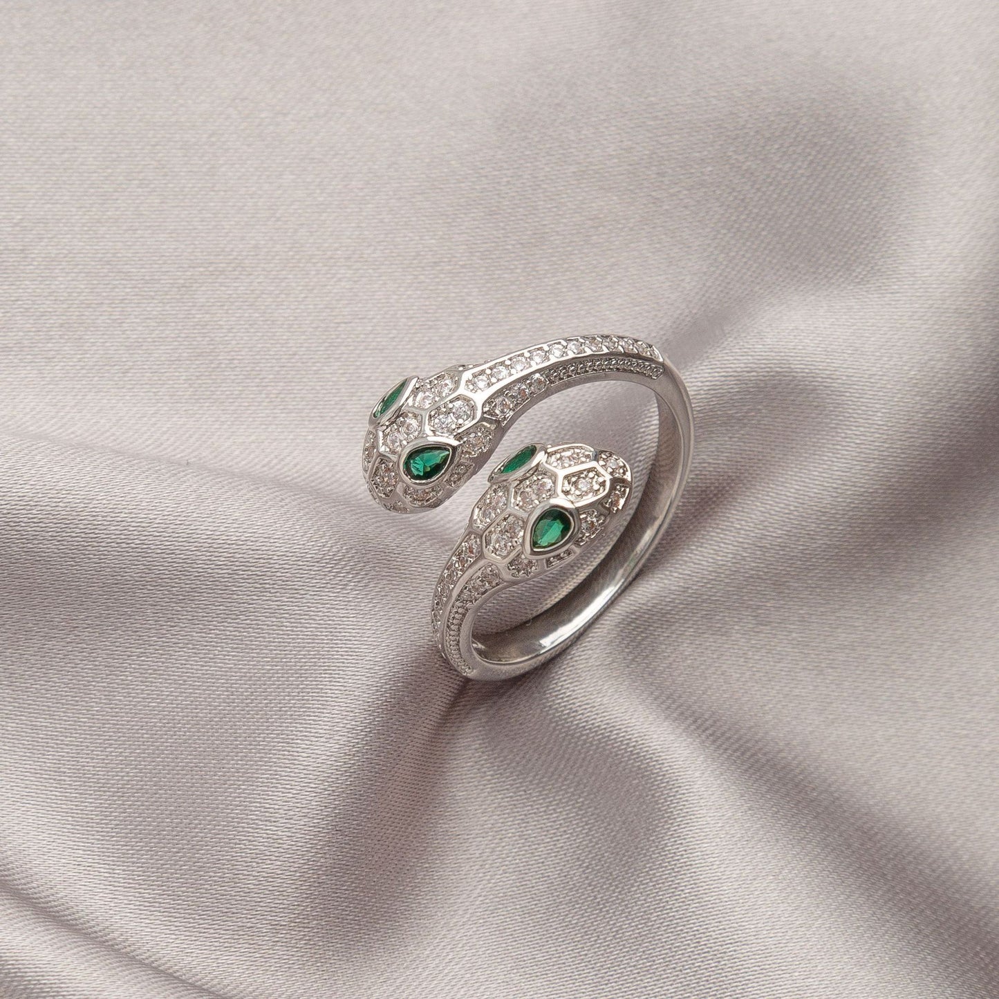 Snake Female Design High Sense Personalized Index Rings