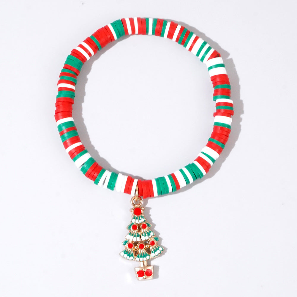 Luxury High-grade Letter Apple Copper Bead Bracelets