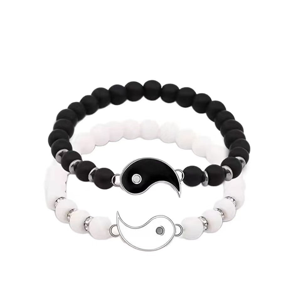 Tai Gossip Beaded Personality Simple Couple Bracelet