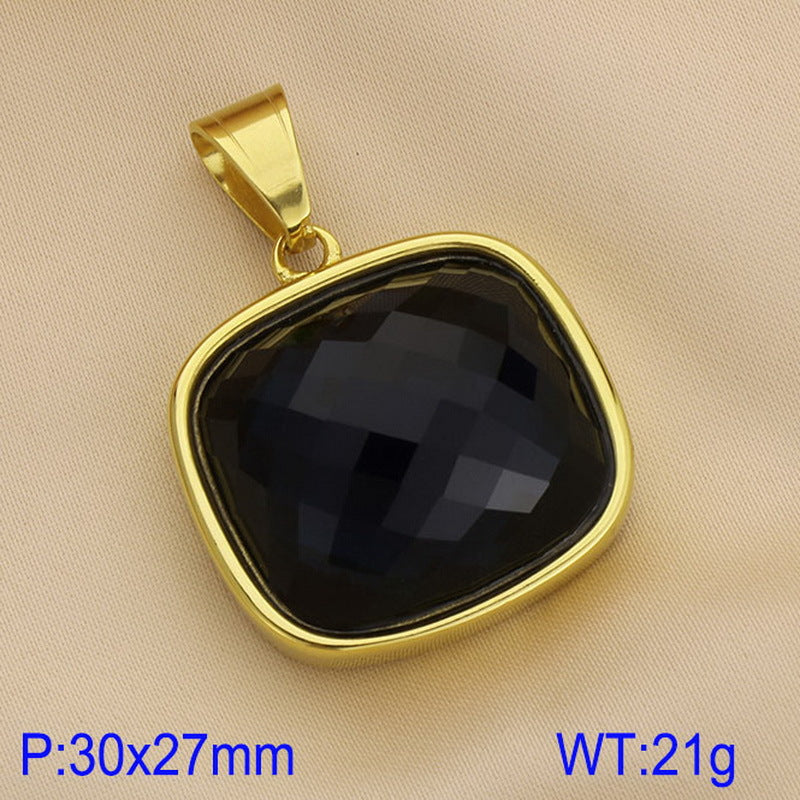 Elegant High Sense Square Multicolor Retro Pendants