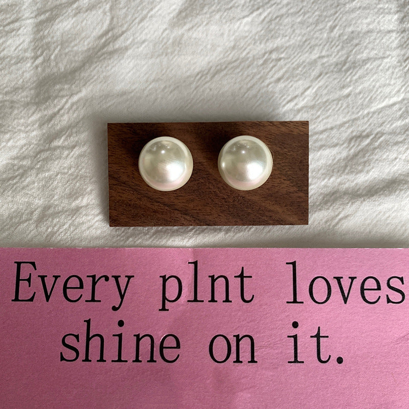 Women's Style High-grade Pearl For Sterling Sier Earrings
