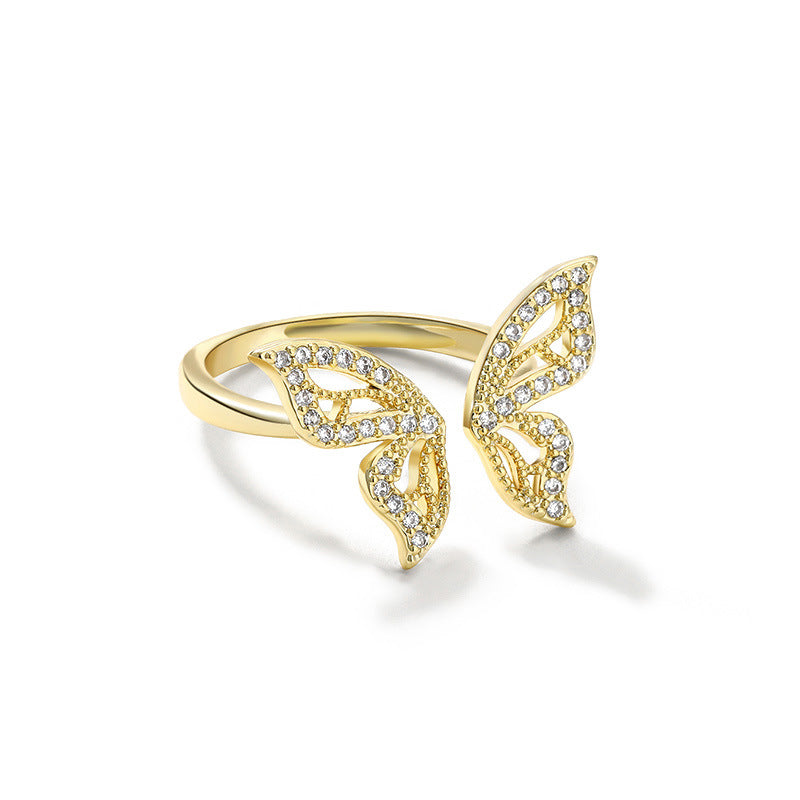 Female Design Cold Style Advanced Trendy Switchable Index Finger Rings