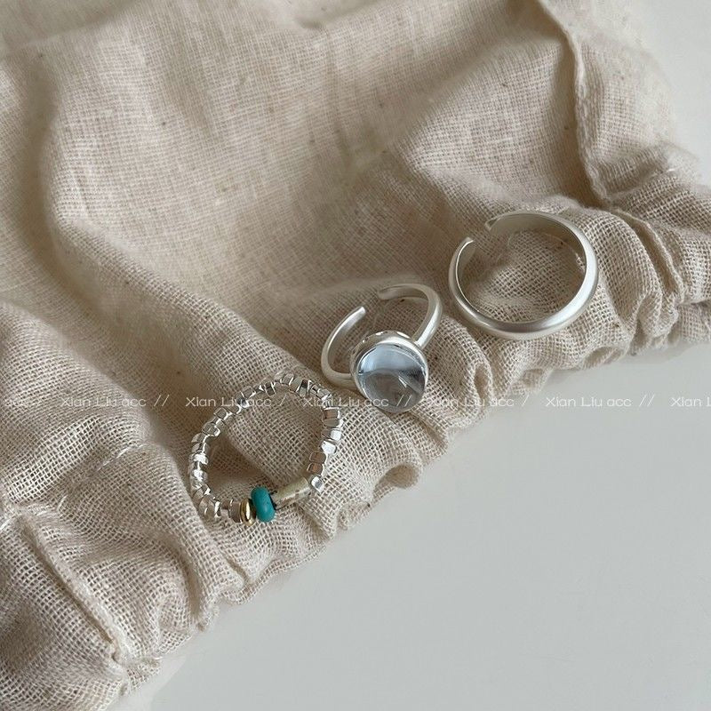 Female Cold Style Temperament Index Finger Rings