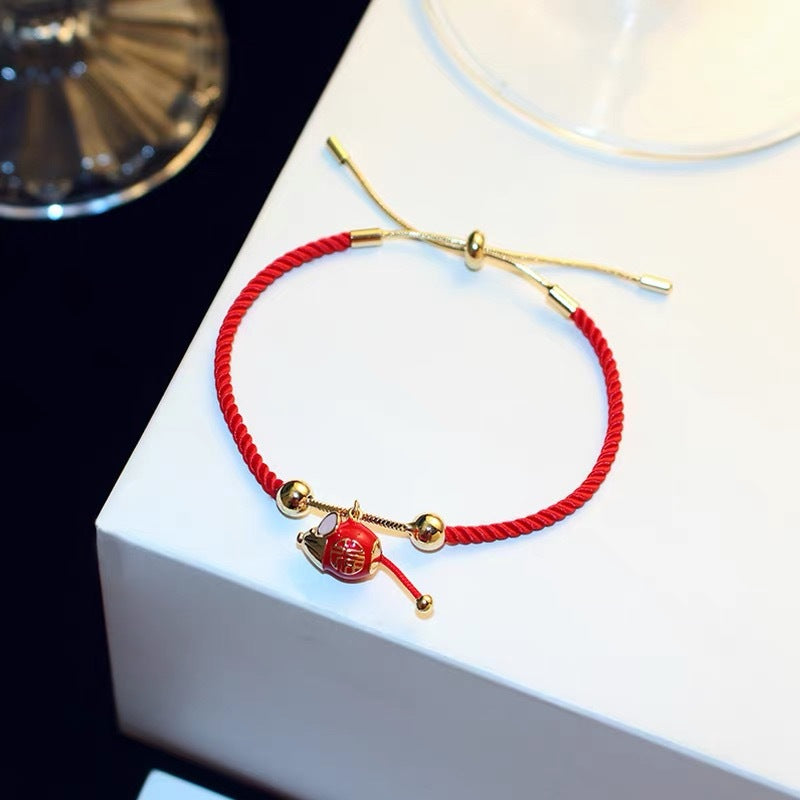 Women's & Men's Korean Style Vintage Vine Five-pointed Star Cross Bracelet