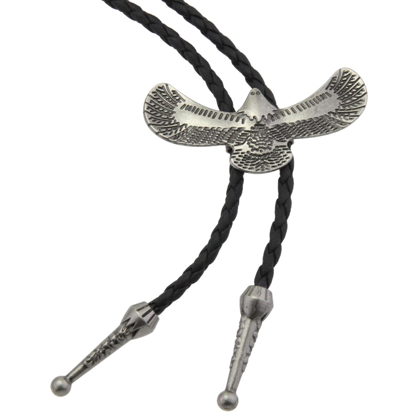 Women's & Men's Adjustment Bullhead Eagle Five-pointed Star Leather Pendants