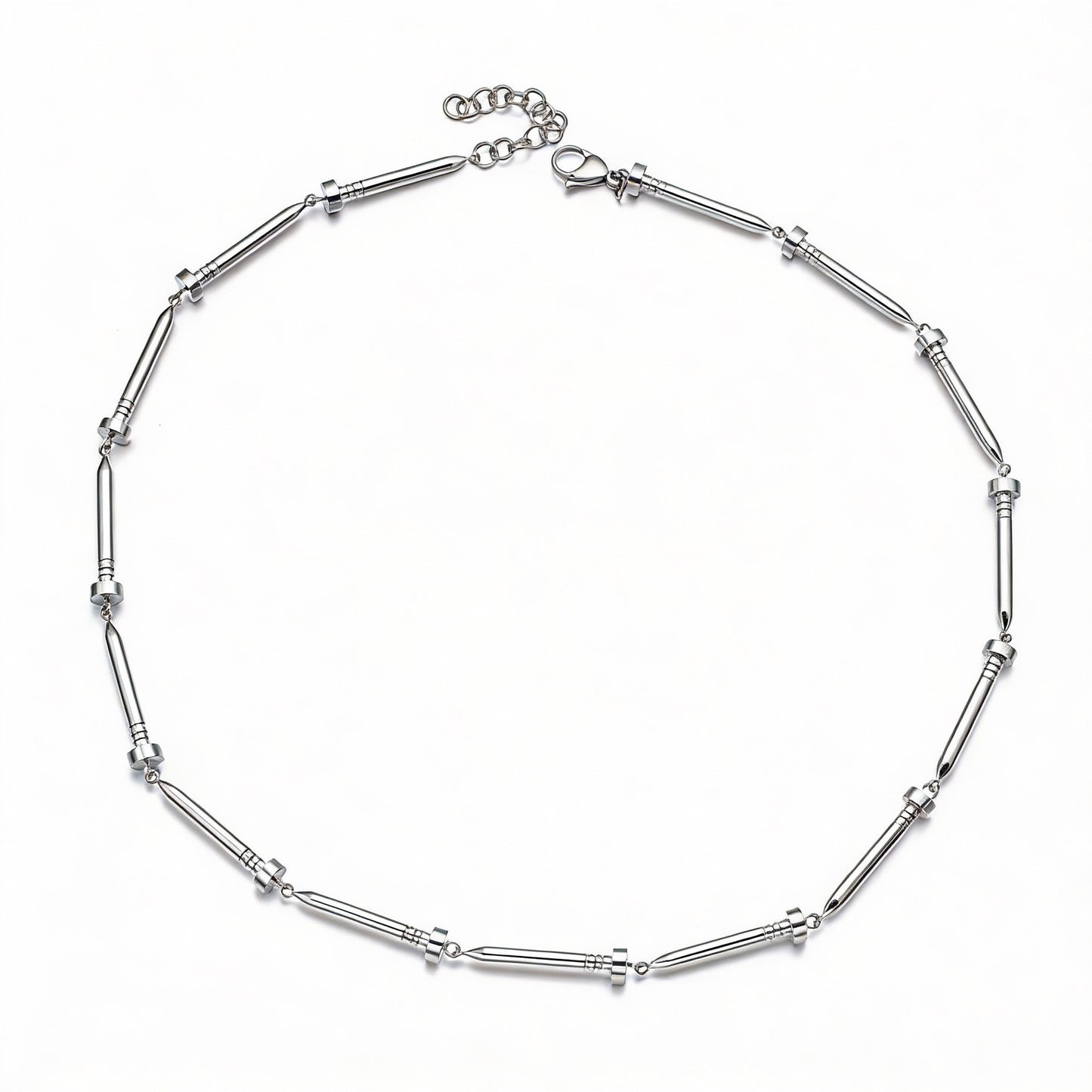 Wind Design Stainless Steel Nail With Natural Bracelet