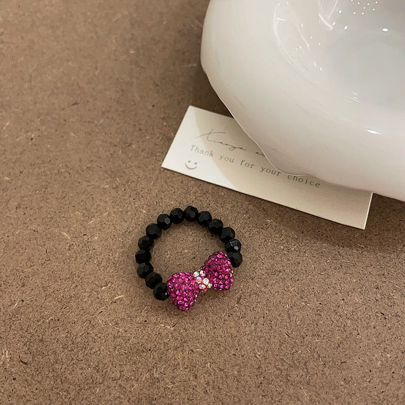 Women's For Niche Personality Sweet Cute Simple Rings