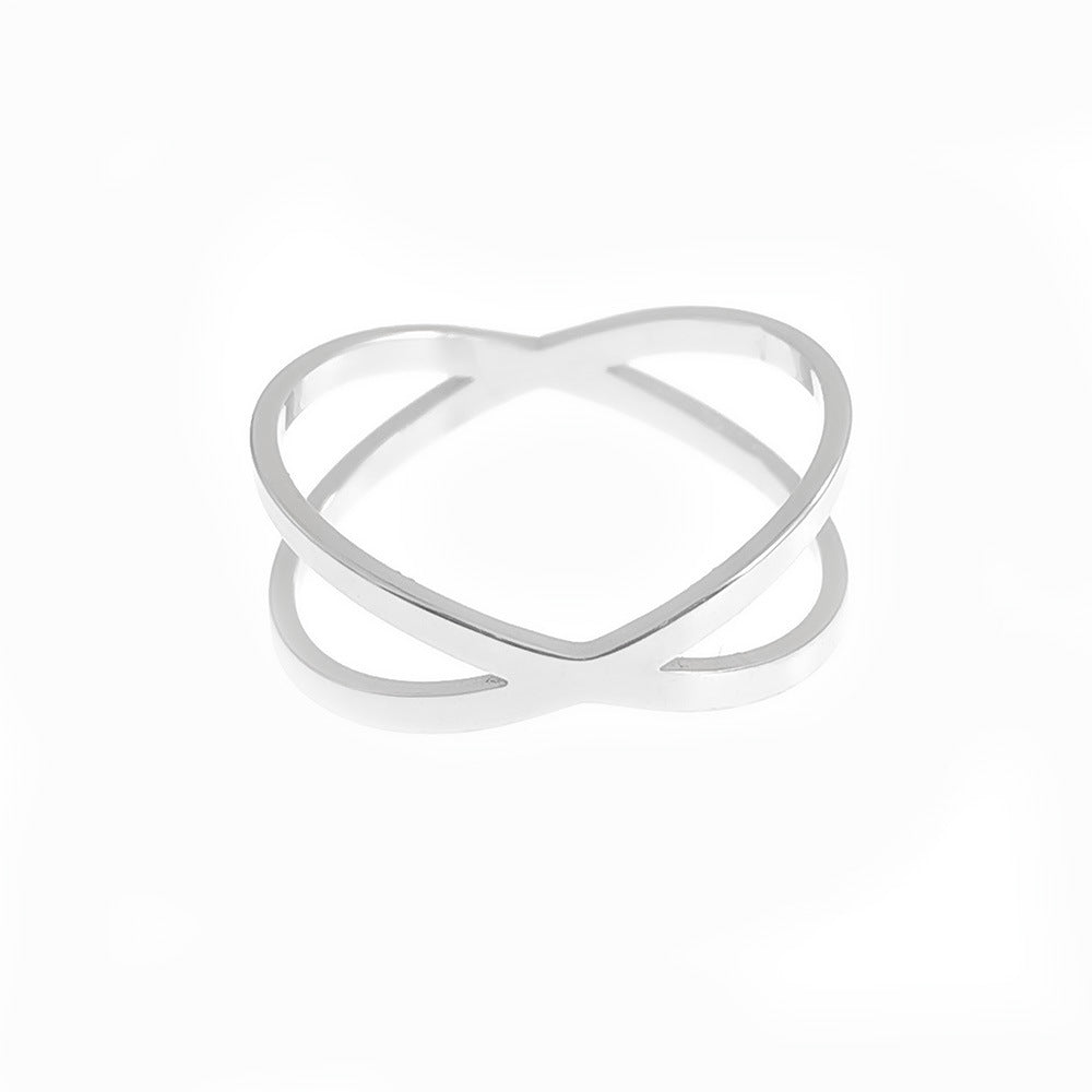 Men's Steel Retro Simple Titanium Corrosion Does Rings