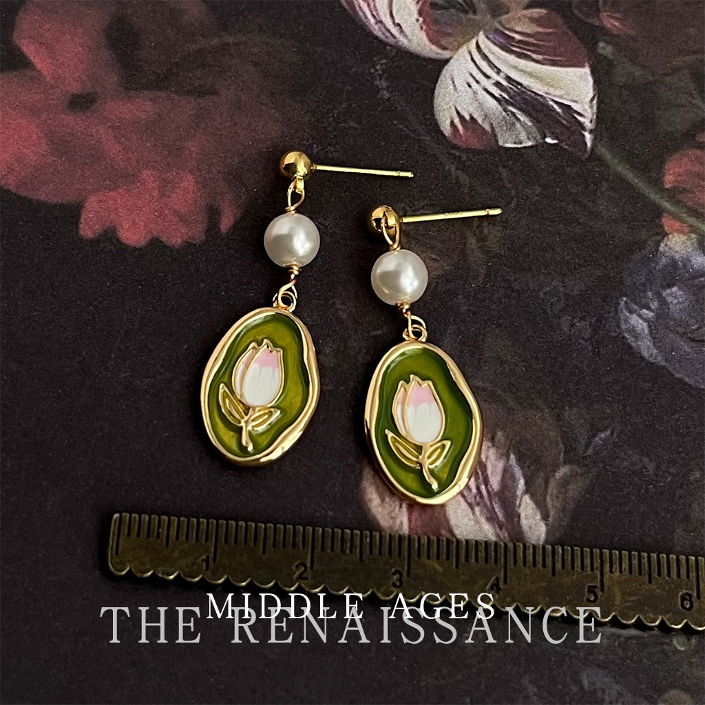 Style Enamel Drop Oil Butterfly Collection Earrings