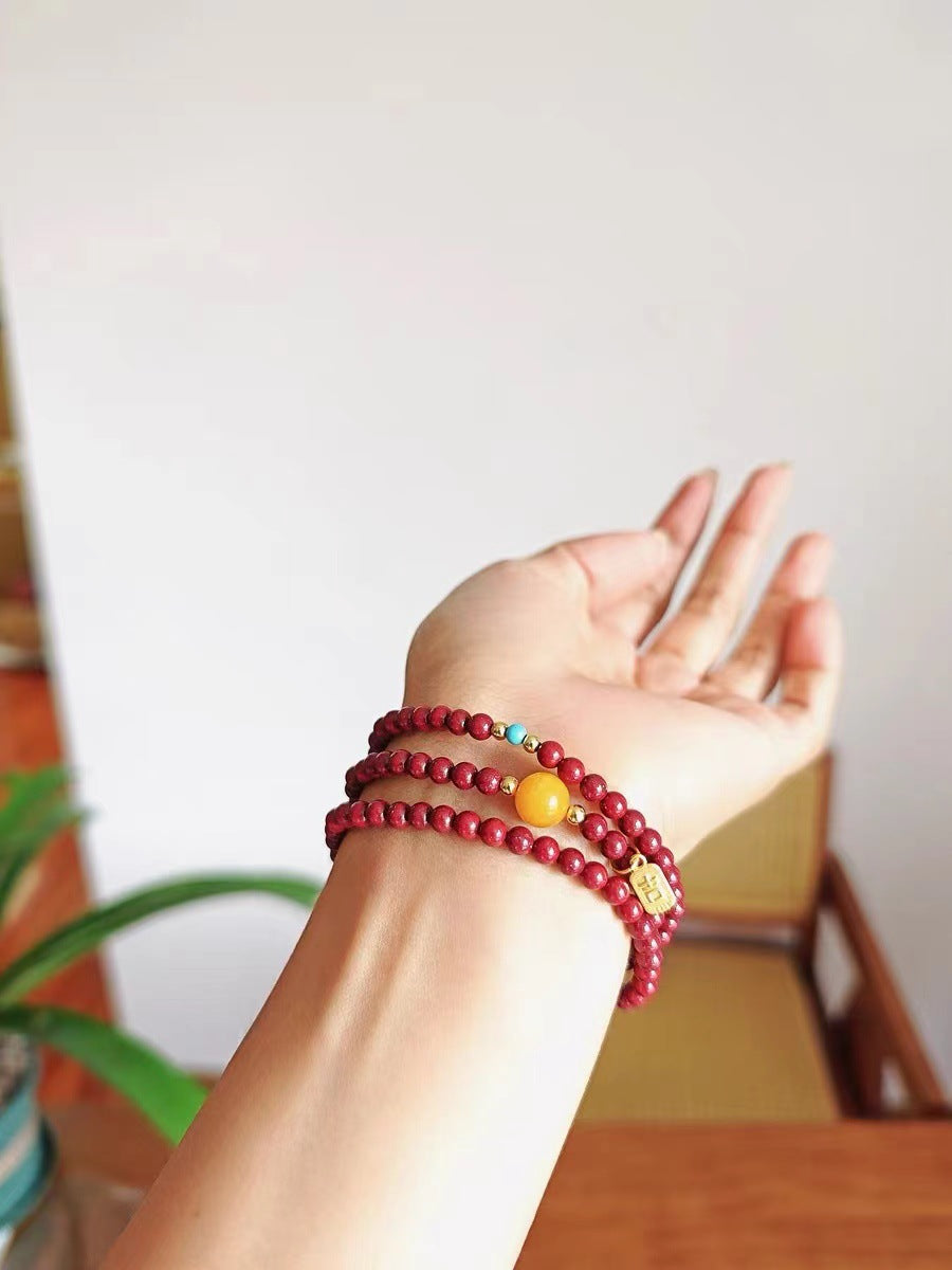 Jade Natural Raw Ore Life Double Bracelets