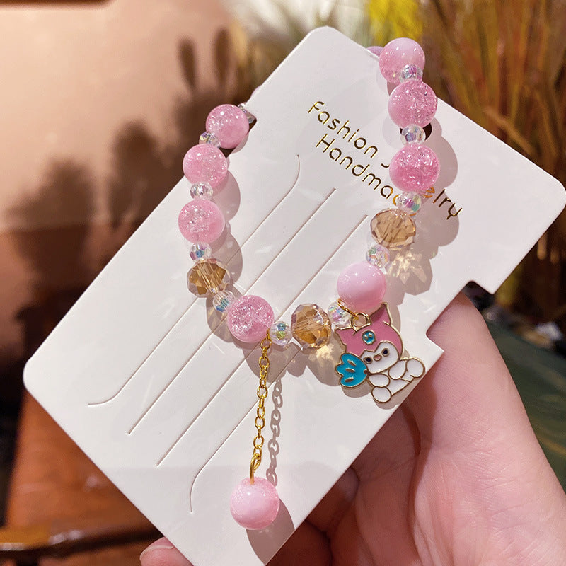 Children's Cartoon Colored Glaze Get Goods Pacha Dog Gift Bracelets
