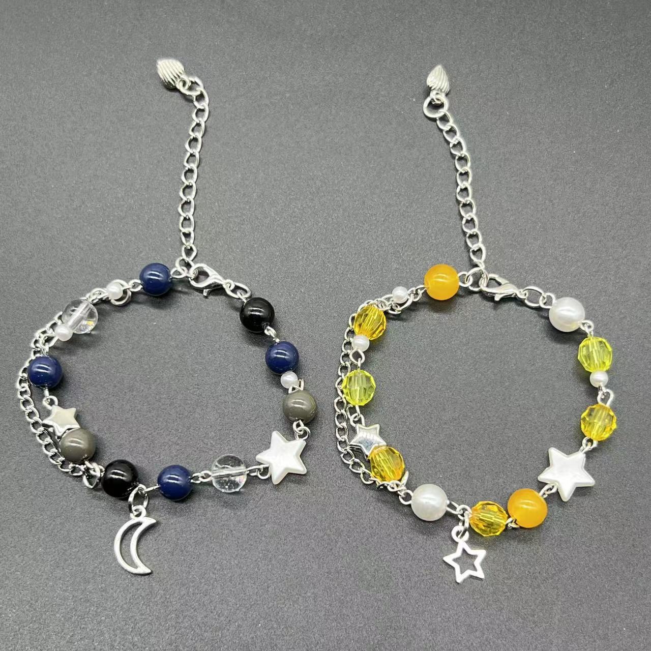 Black Spider Secret Magnetic Suction Handmade Bracelets