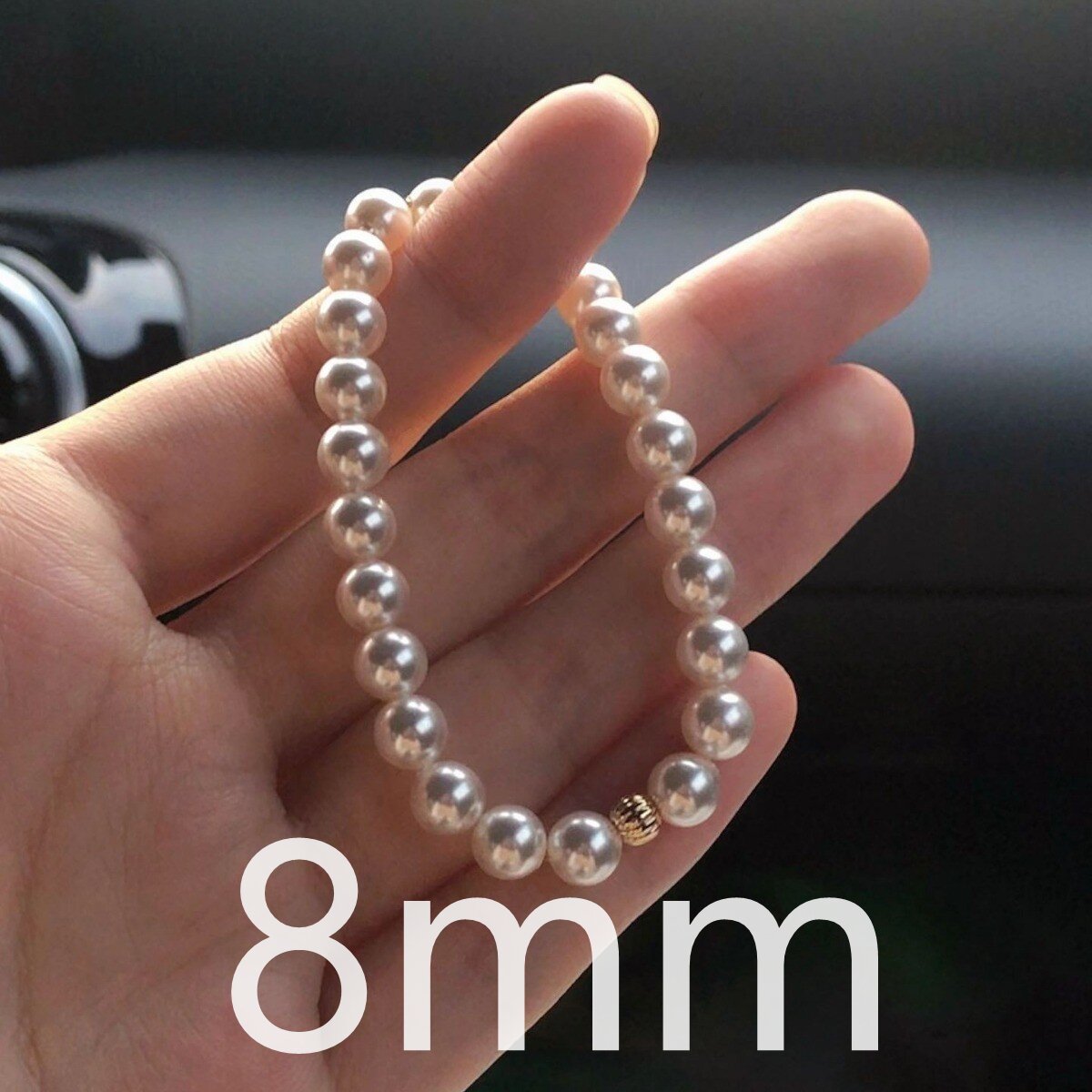 Sterling Sier Perfect Circle Pearl Affordable Luxury Bracelets