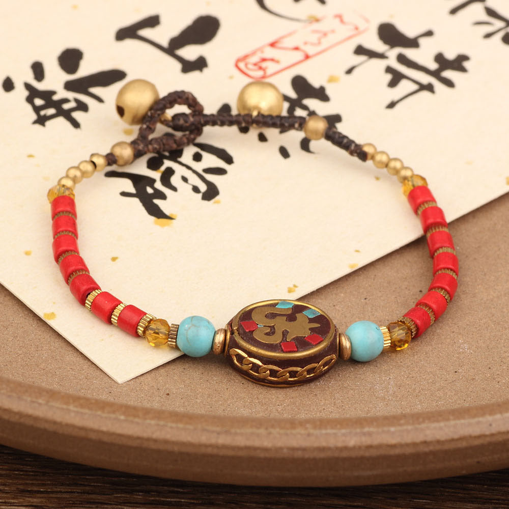 Niche Weave Vintage Nepal Ethnic Tibetan Bracelets