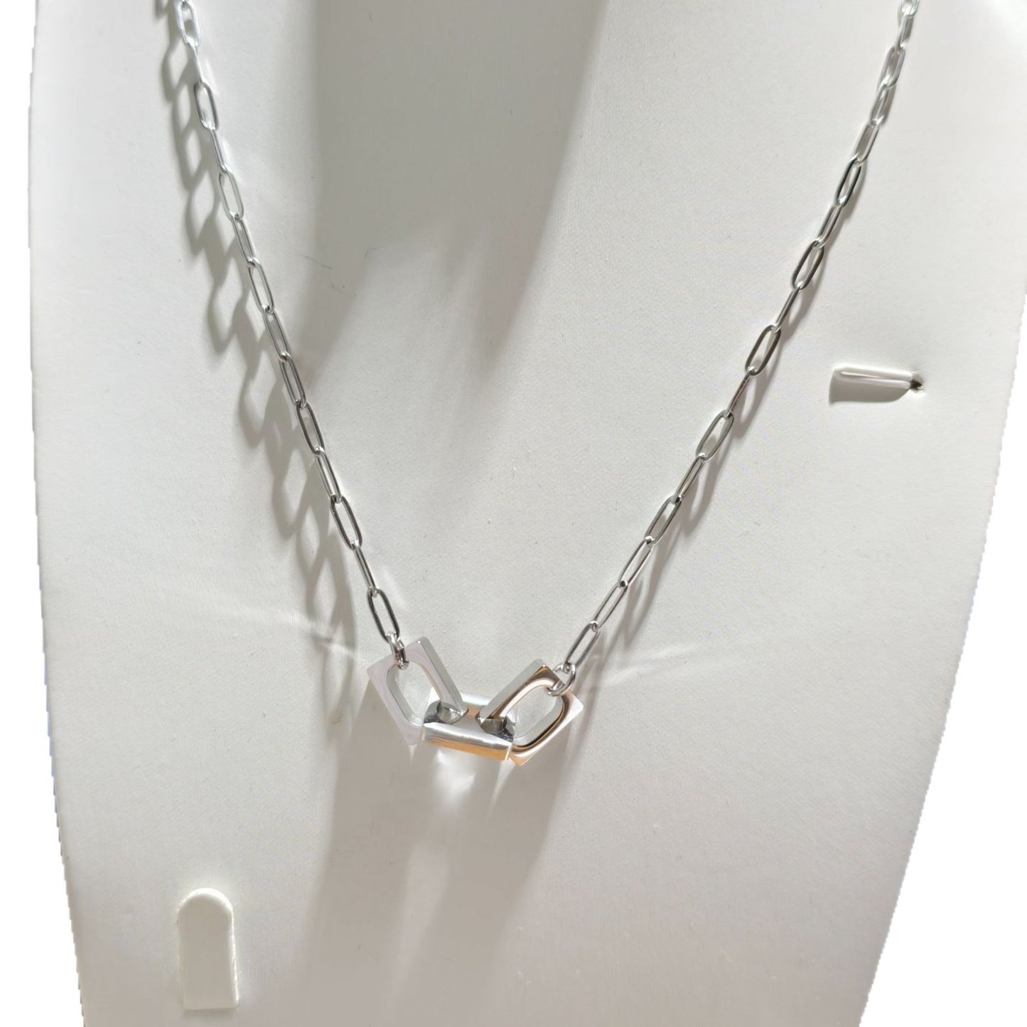 Women's & Men's Geometric Buckle Personality Fashion No Stainless Steel Light Pendant
