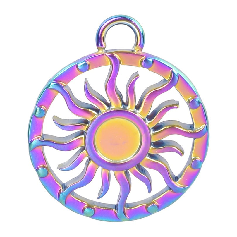 Sun Parts Handmade Ornament Vacuum Plating Necklaces