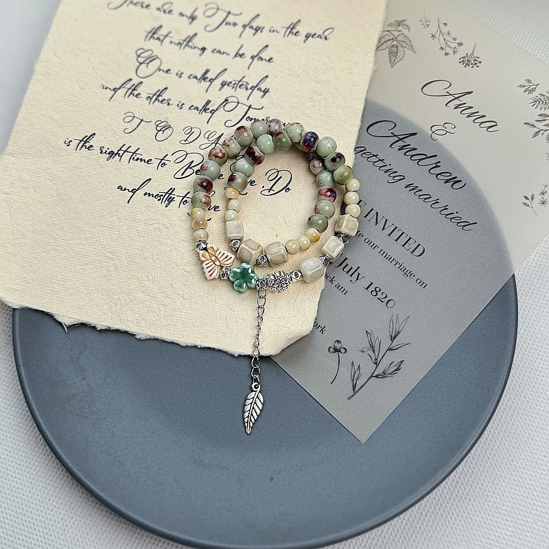 Women's High-grade Simple Chinese Style Girlfriends Mori Bracelets