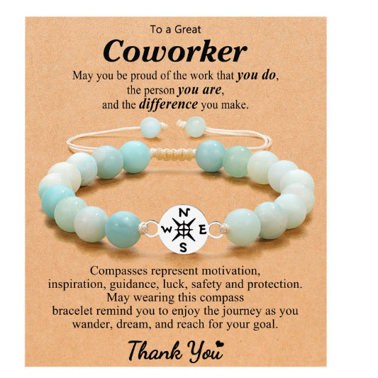 Heart Magnetic Powder Zebra Adjustable Hand Bracelets