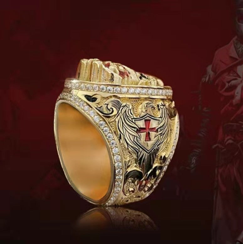 Men's Beautiful Jewelry Crown Skull Alloy Rings