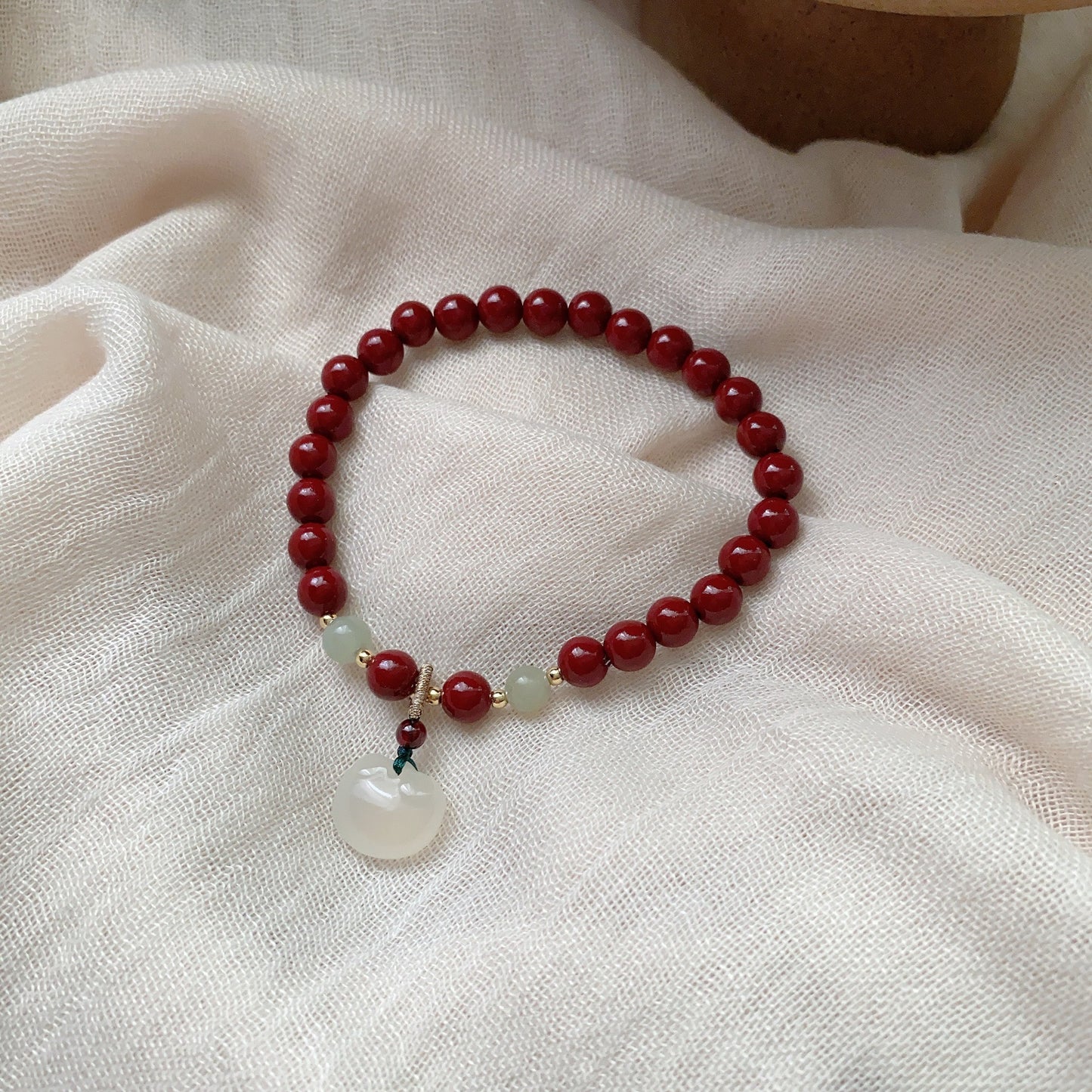 Women's Money Drawing Luck Changing Peach Retro Ethnic Style Bracelets