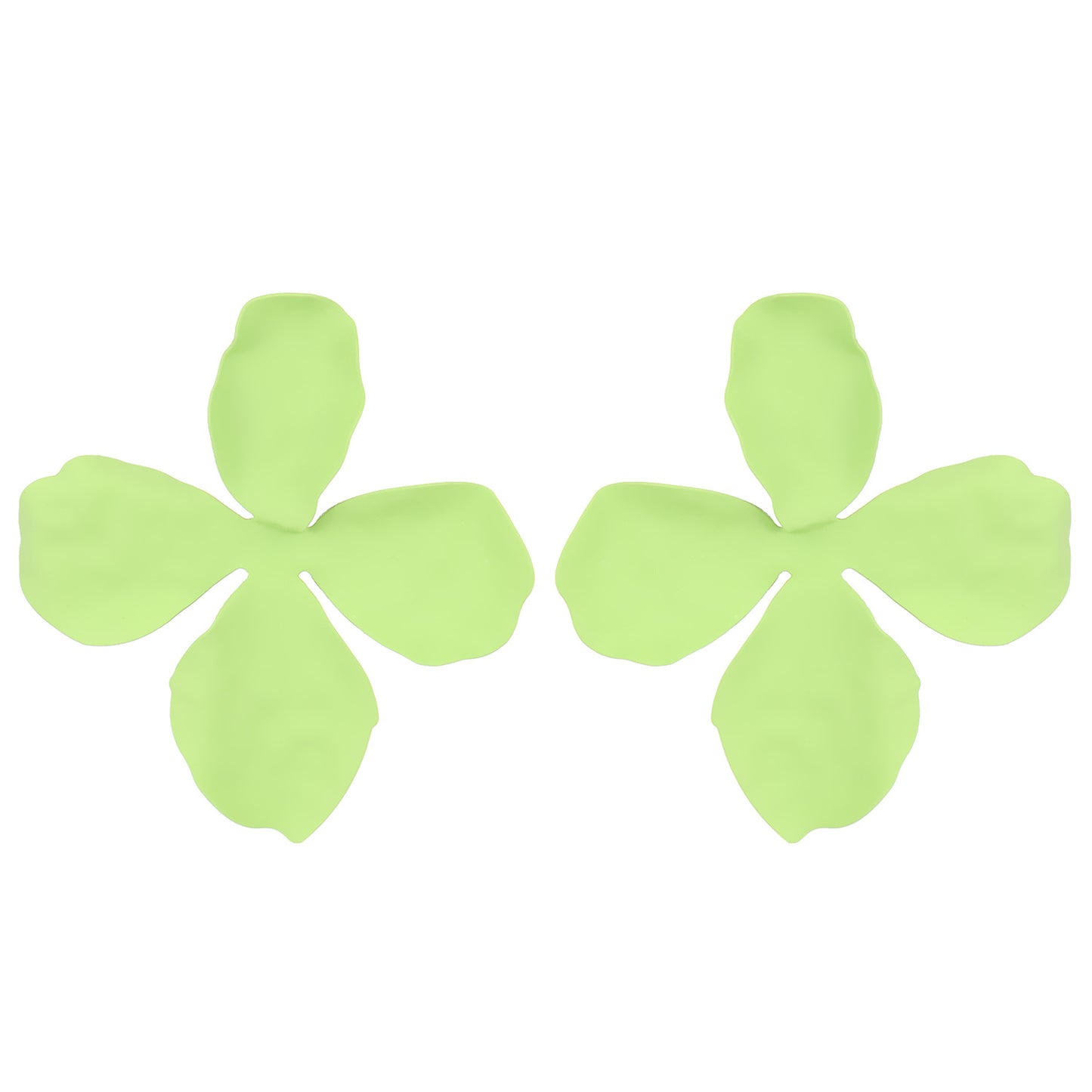 Women's Exaggerated Personalized Irregular Pleated Texture Leaf Rings